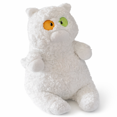 Кот Обормот 45-50 см. БЕЛЫЙ арт.84261